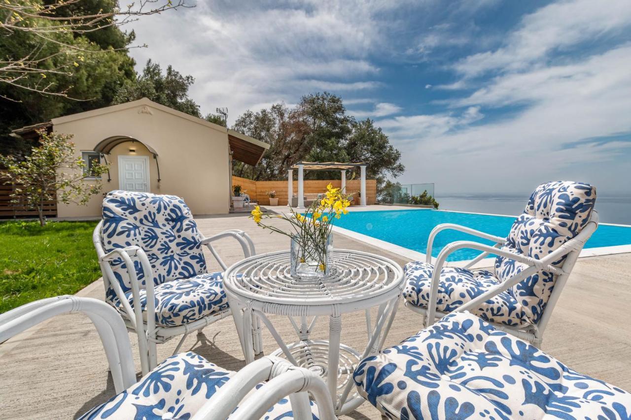 Ocean View - Luxury Villa Nefeli Kontogialos Eksteriør bilde